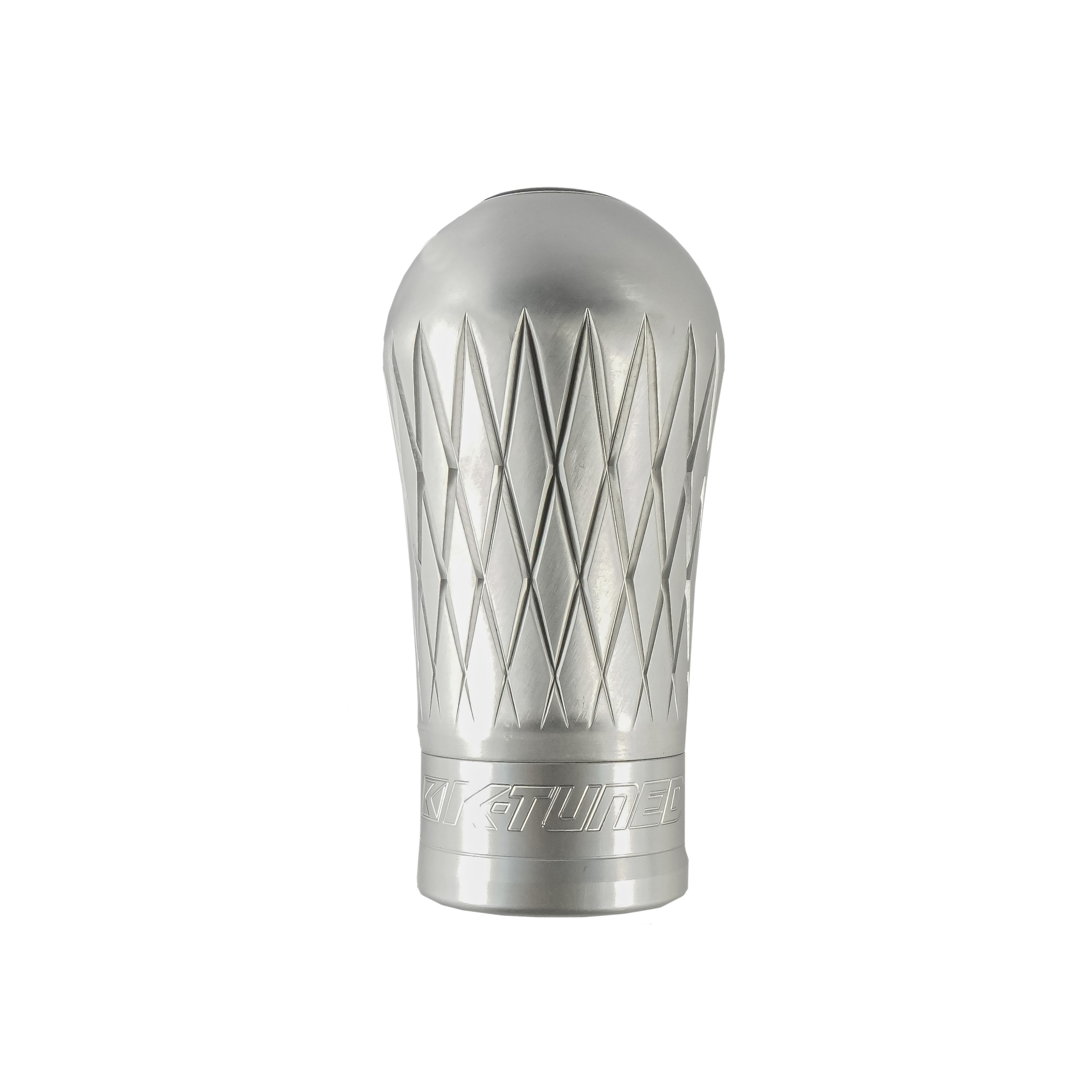 K-Tuned Silver Tear Drop Shift Knob